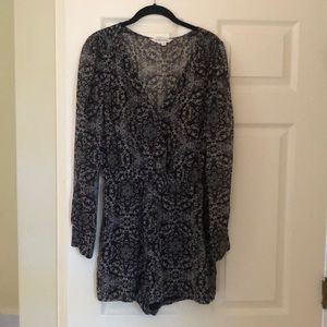 Lightweight long sleeved romper